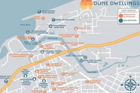 Close To Beach, W&D, Pet Friendly, Dunes, Casino Michigan City Esterno foto